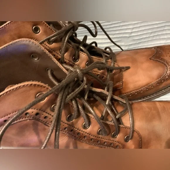 Thursday Boot Company Wingtip Boots Mens Size 7 - Picture 8 of 14